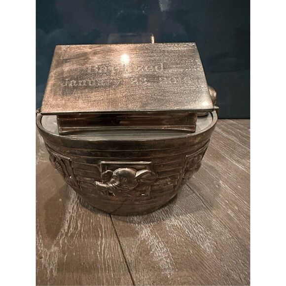 Noah’s ark silver bank- things remembered - Picture 4 of 5